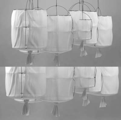 现代吊灯3D模型下载